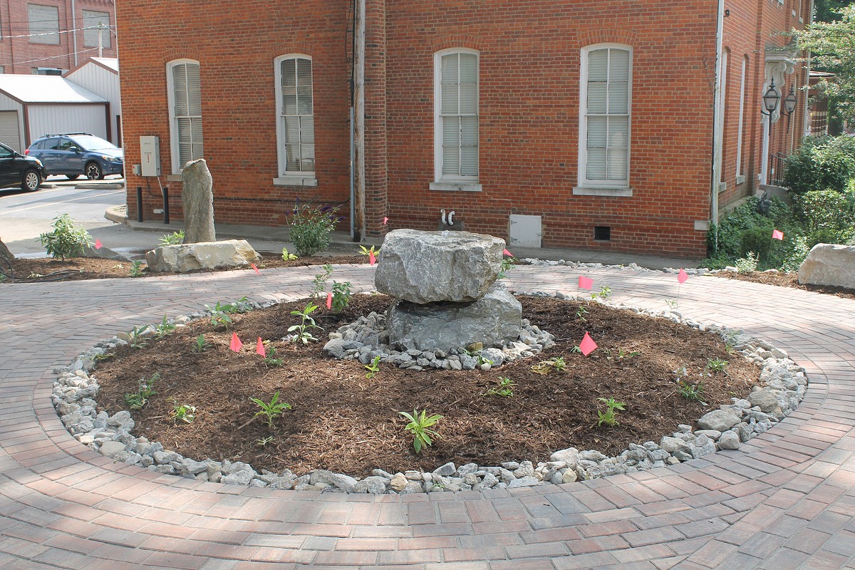 The Monarch Educational Garden is an Arts Alliance of Southern Indiana Project.  |  Photo by Sydney Randall