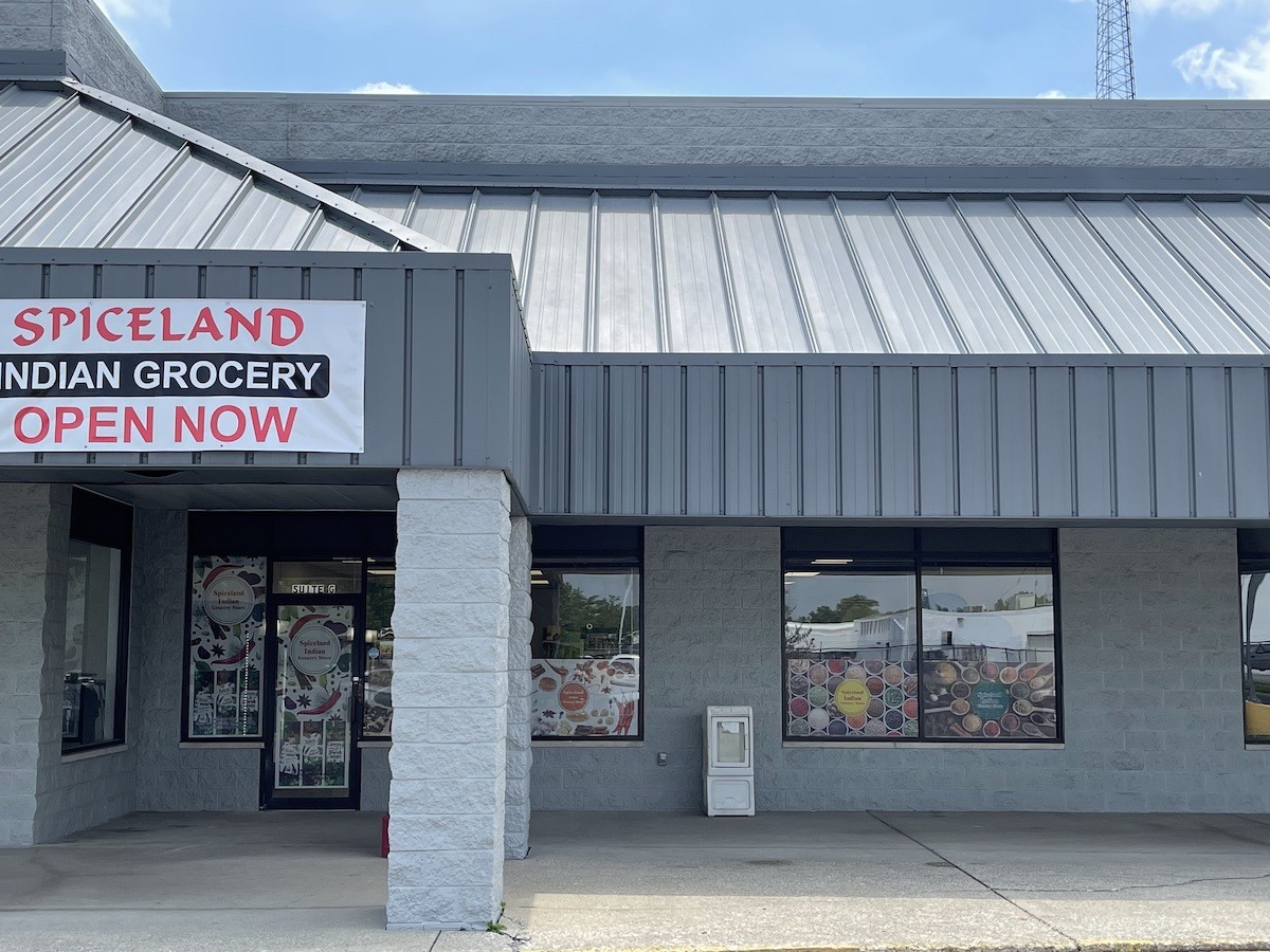 Spiceland sells spices, ready-to-eat and frozen foods, rice, flour, candy, snacks, cookies, and more.