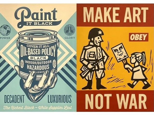 "Paint-Make-Art" Shepard Fairey