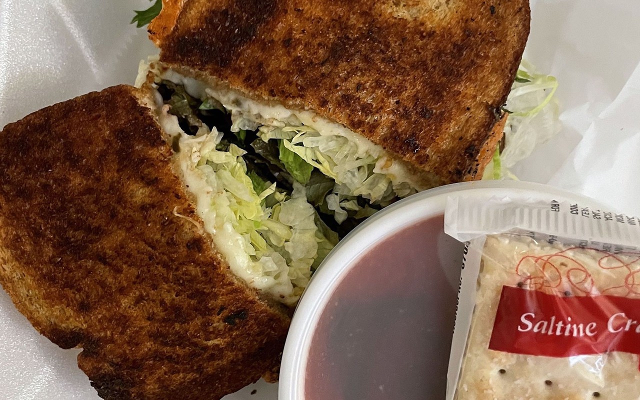 Healthy options might seem like an odd category to memorialize Janis Joplin, but the veggie sandwich crafted in her name is good enough to grab a piece of our heart.  |  Photos by Robin Garr