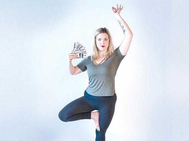 Yoga instructor Charlotte Boyd. | Photo by Kathryn Harrington