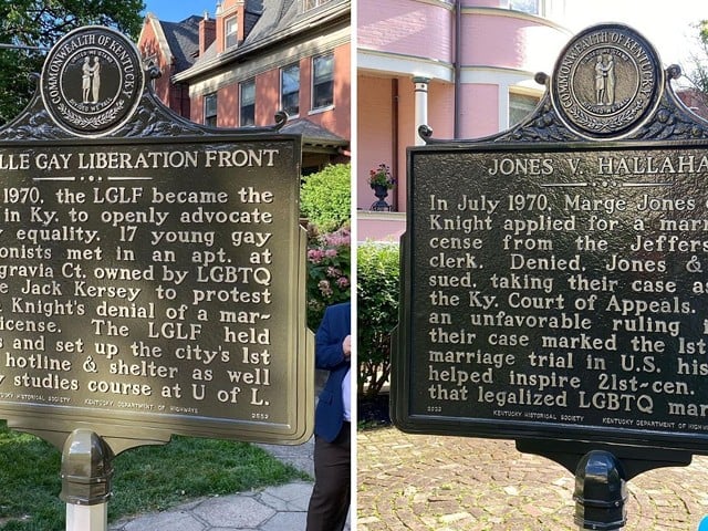 The Fairness Campaign Unveils First LGBTQ Kentucky Historical Highway Marker In Old Louisville