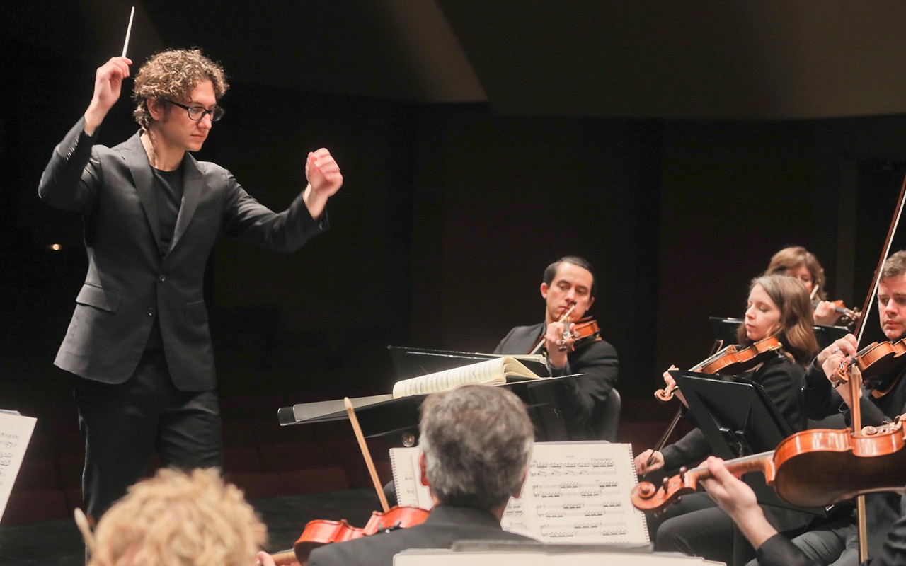 The Louisville Orchestra, led by music director Teddy Abrams.