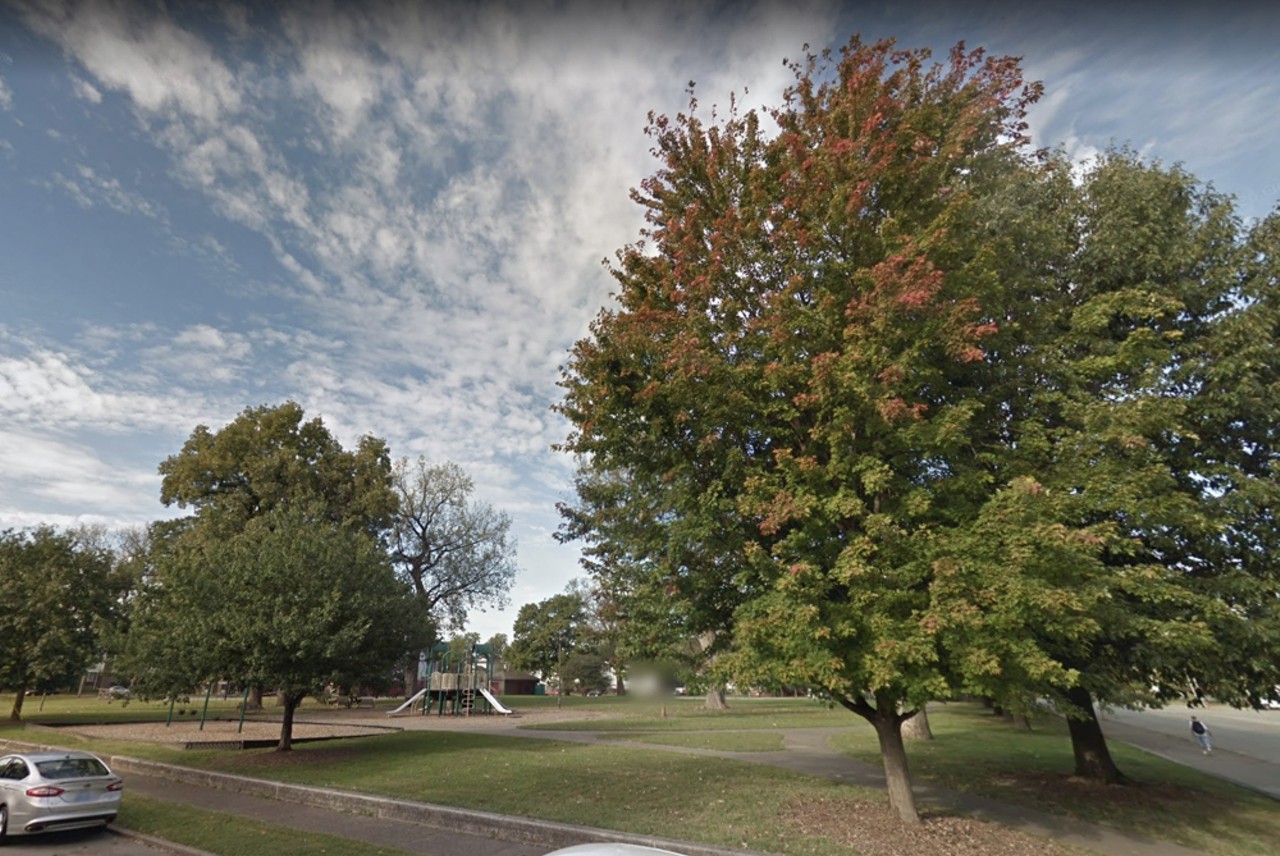 Oldest Park: Baxter Square
301 S 12th St.
Founded: 1880
There&#146;s kind of a morbid history to Louisville&#146;s first public park: it was also originally Louisville&#146;s first cemetery. The space now includes a basketball court, a playground, and a &#147;sprayground.&#148;
Photo via Google Street View