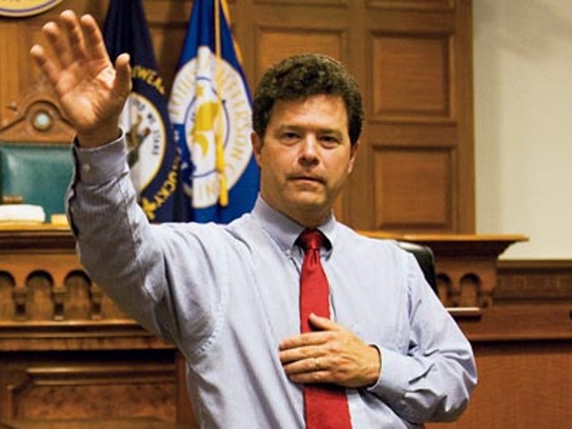 Kevin Kramer stars in the Louisville Metro Government play.