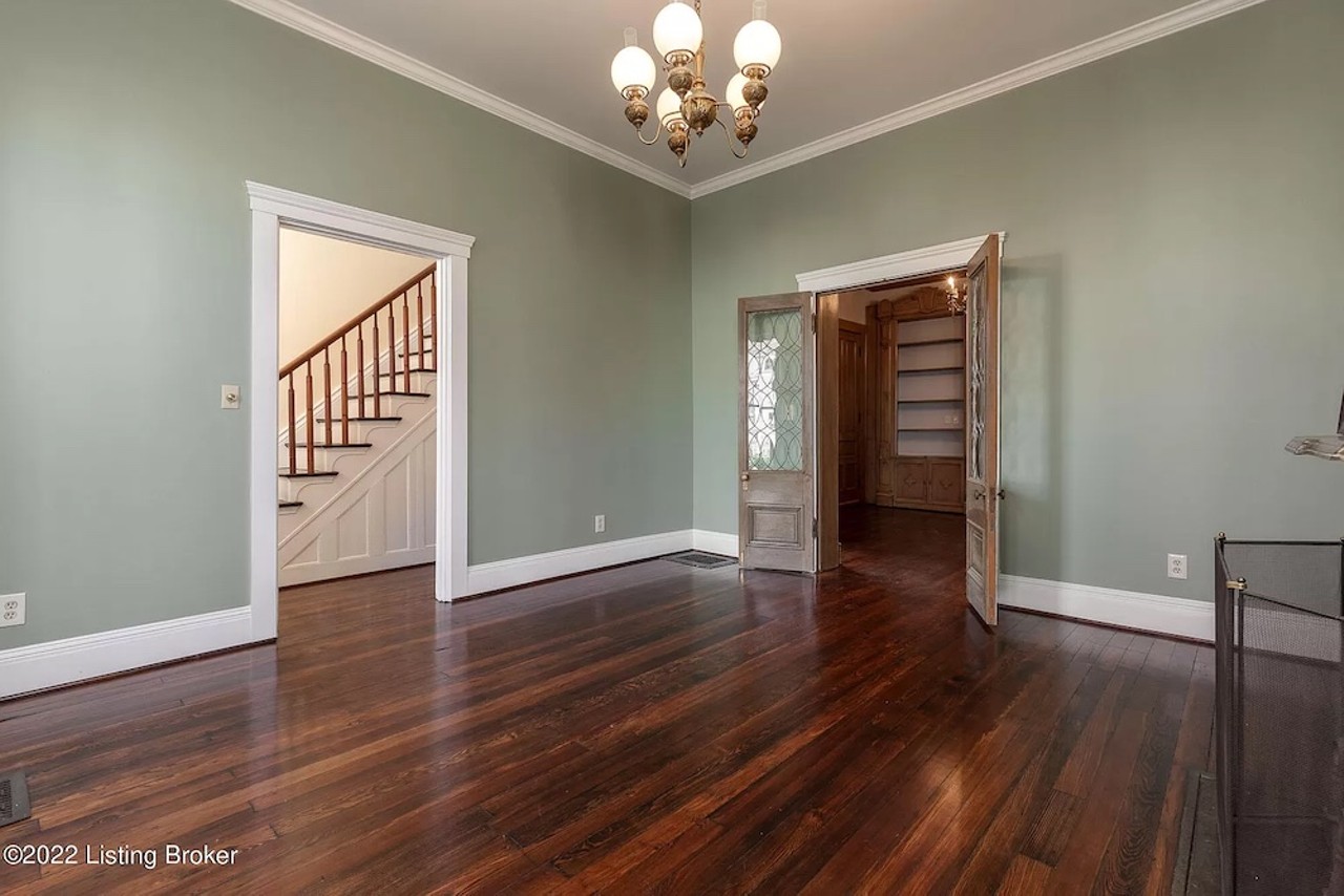 This Old Louisville Home Comes With A Carriage House With Two Spiral Staircases [PHOTOS]