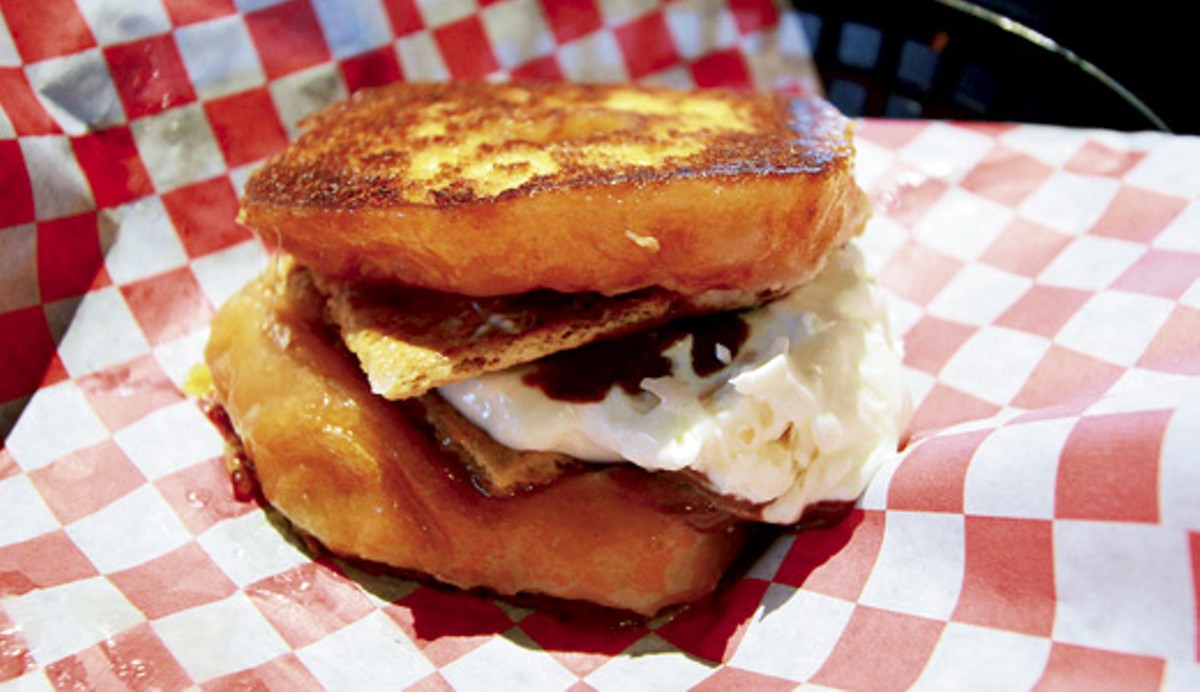 Tom+Chee does it on a donut &#133; or not