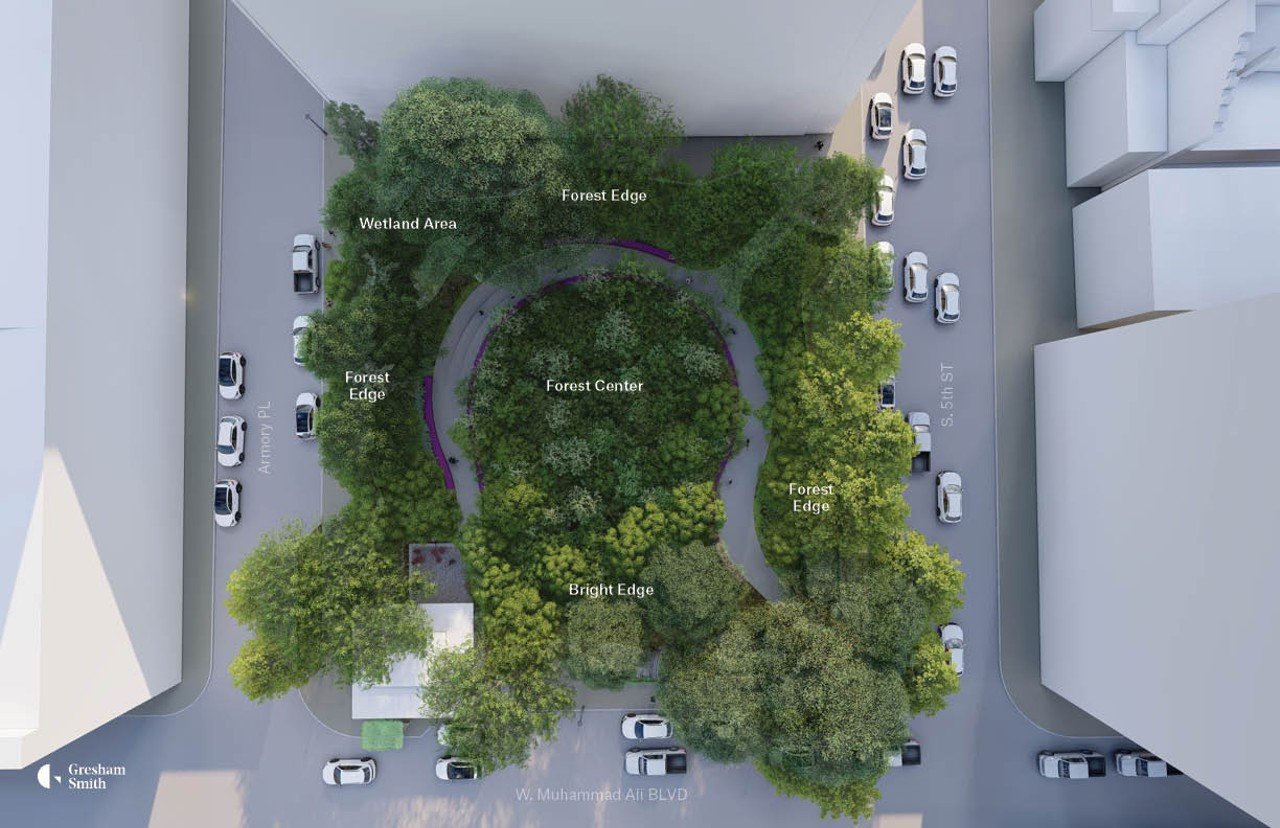 Trager Microforest Project Brings Forestry To Downtown Louisville