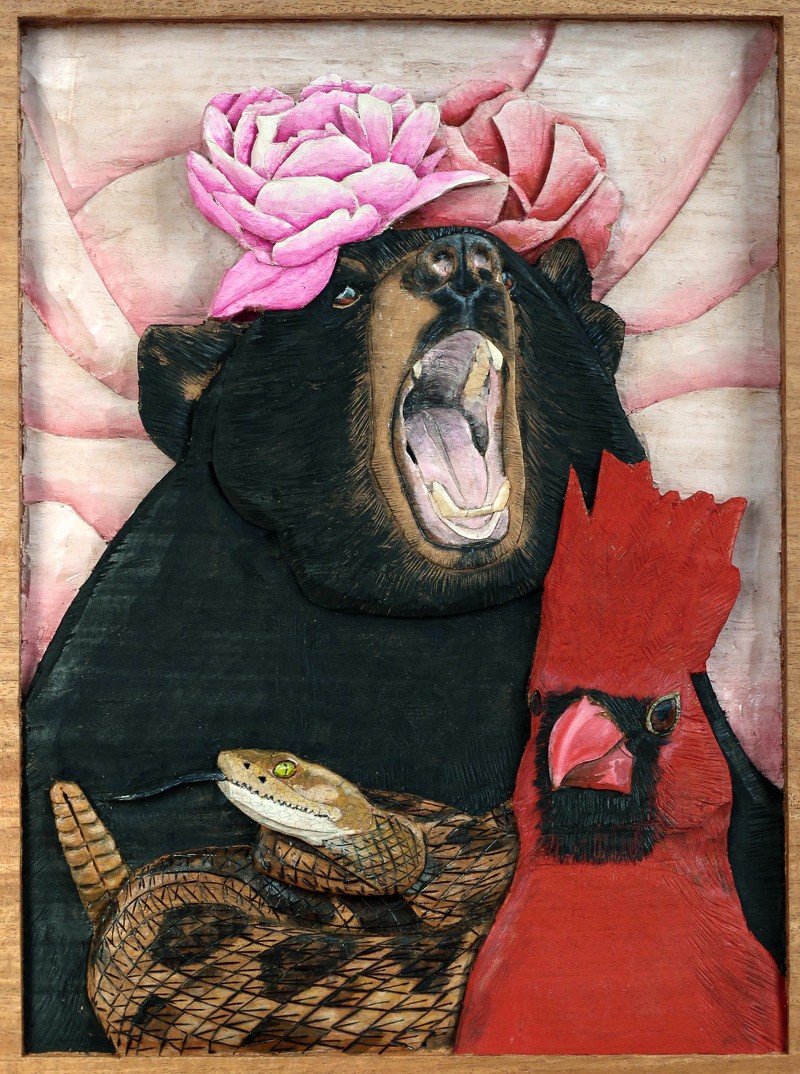 "Black Bears Lores" by Philip Campbell.