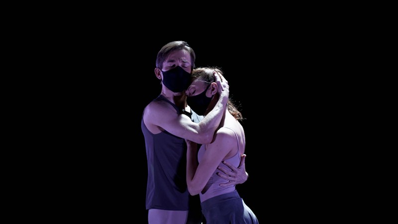 Dancers from Brandon Ragland&#146;s 2021 #CHORSHOW piece, &#147;I Am.&#148; Photo by Sam English - Sam English