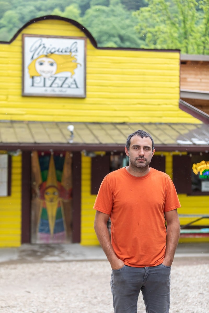 Dario Ventura, whose family started Miguel&#146;s Pizza. - KATHRYN HARRINGTON
