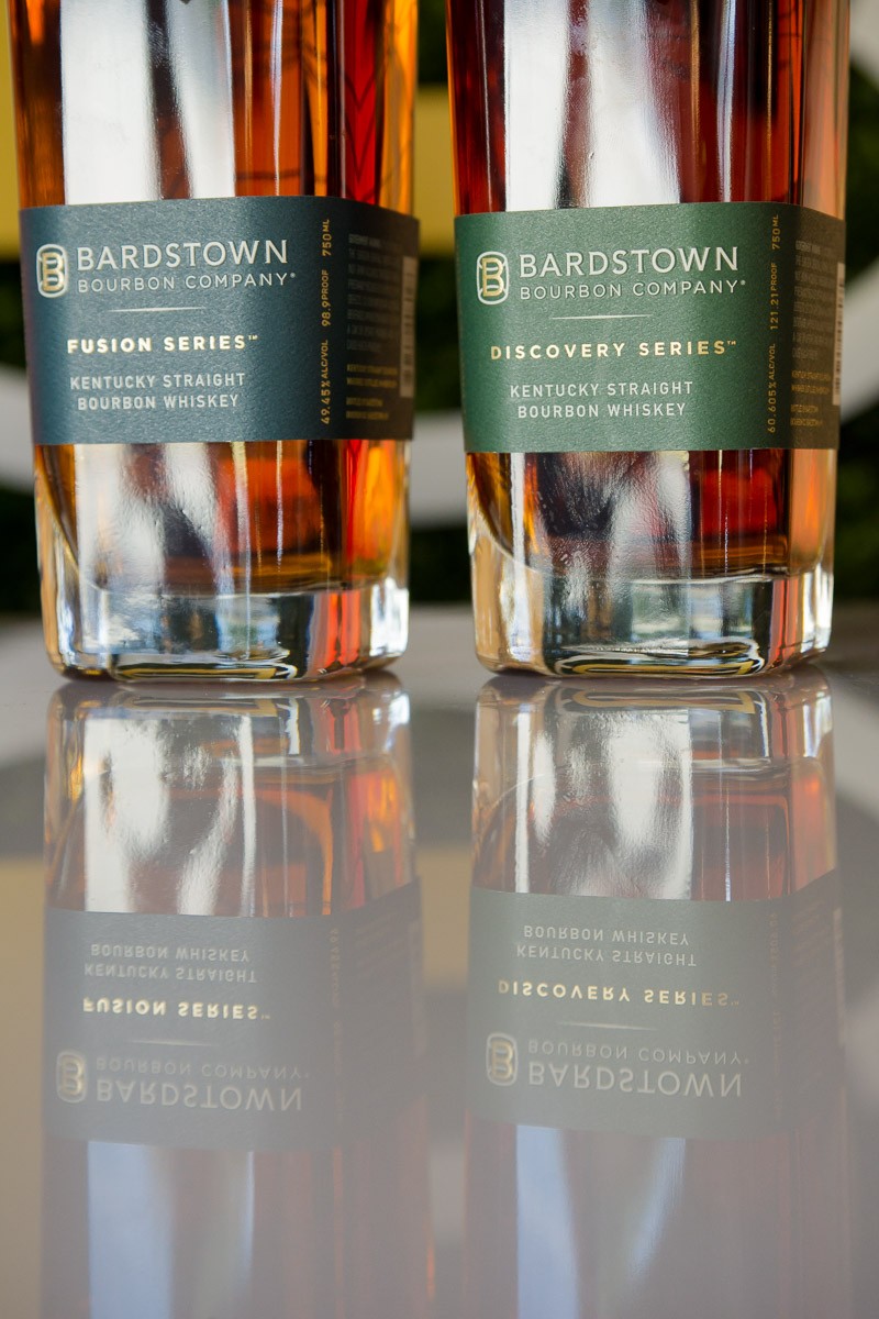 Bardstown Fusion (left) and Discovery (right) bourbons.  |  Photo by Nik Vechery. - Nik Vechery.