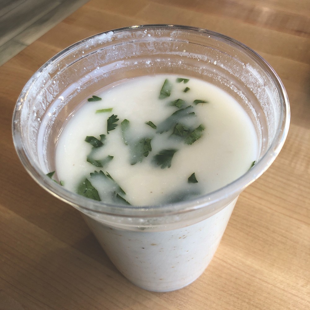 A salty lassi at Honest adds cumin and cilantro to yogurt to make a satisfying antidote to the heat of fiery spices.