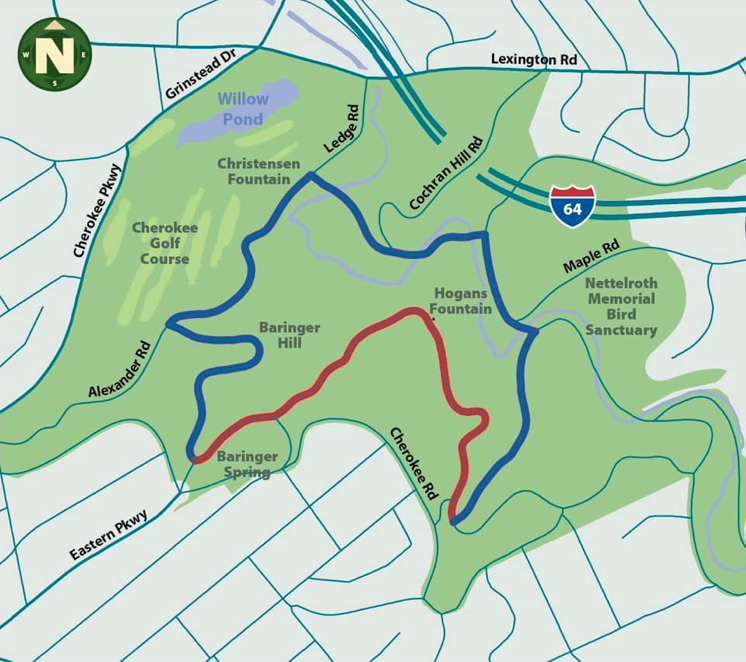 Metro government has proposed a plan to partially reopen the Cherokee Park loop in the Hogan&#146;s Fountain area.
