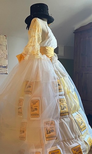 Honey Biscuit Derby Dress by Cynthia Norton - Cynthia Norton