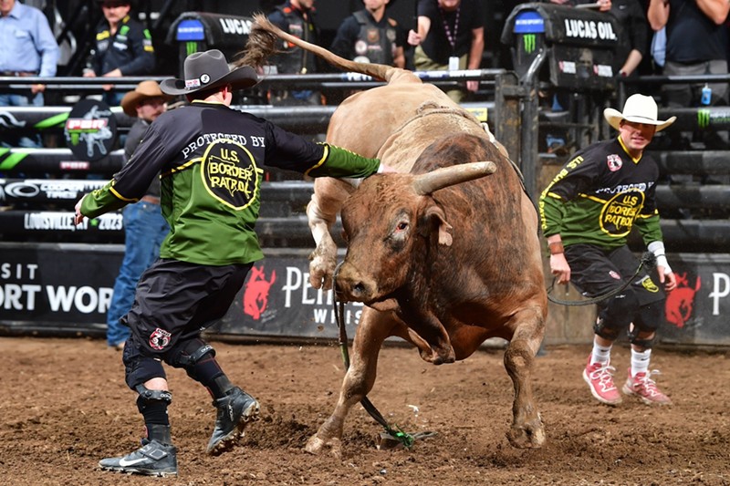 The PBR: Unleash The Beast Bull-Riding Competition Stops In Louisville