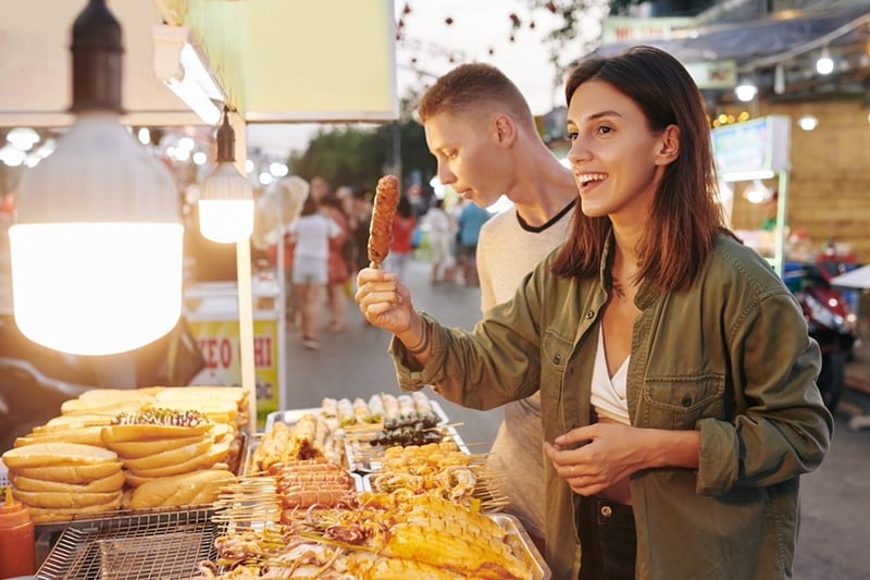 Street Food is more than hot dog carts. It can be an enchanting culinary adventure. - Adobe