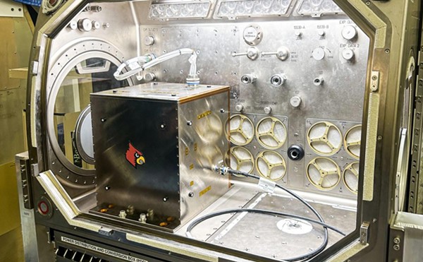 A UofL experiment to make solar energy more efficient is currently taking place on the ISS