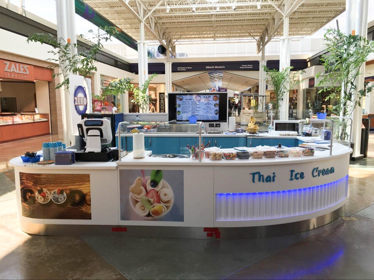 0 Degrees Ice Cream
5000 Shelbyville Road (inside Mall St. Matthews)
You&#146;ve had ice cream, sure &#151; but have you ever had it rolled up? This stand inside Mall St. Matthews serves the Thai dessert, plus toppings and milkshakes. 
Photo via facebook.com/0cicecream