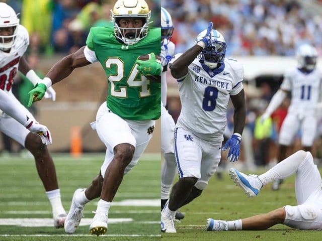 Louisville missed the mark against Notre Dame while Kentucky's defense rattled Ole Miss over the weekend.