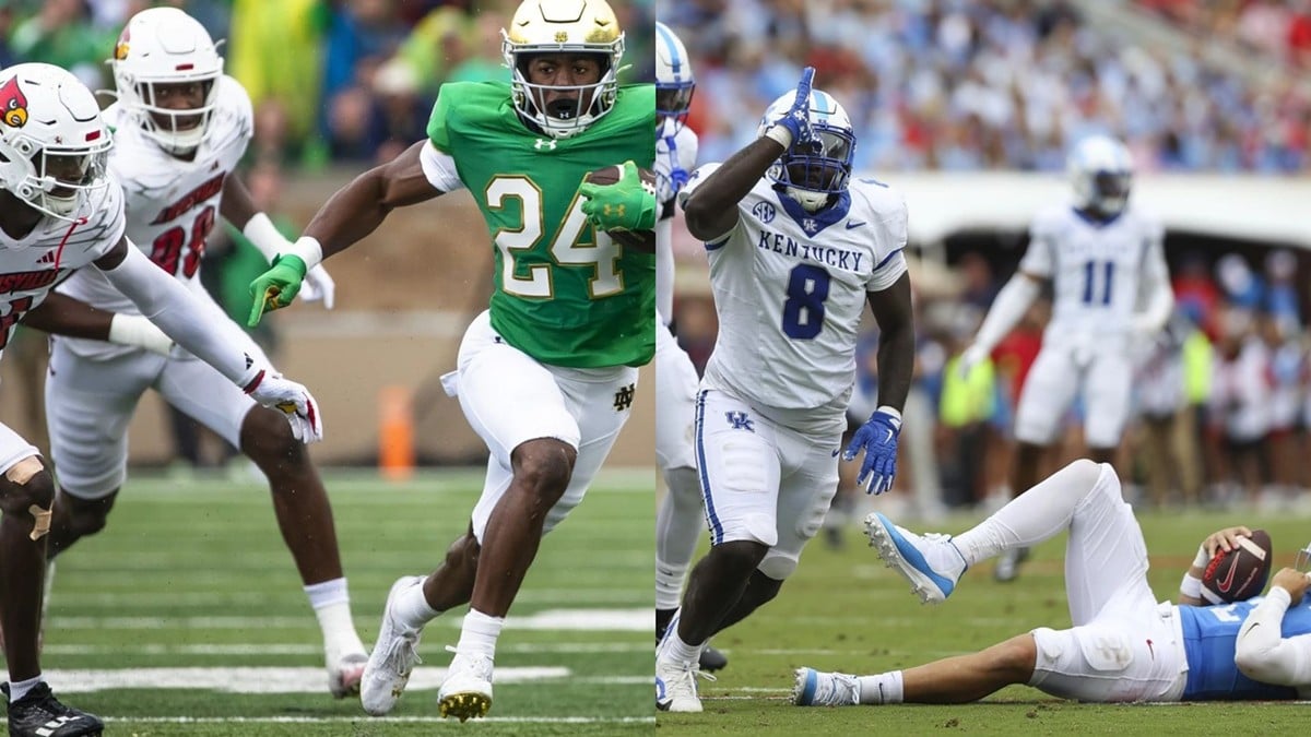 Louisville missed the mark against Notre Dame while Kentucky's defense rattled Ole Miss over the weekend.