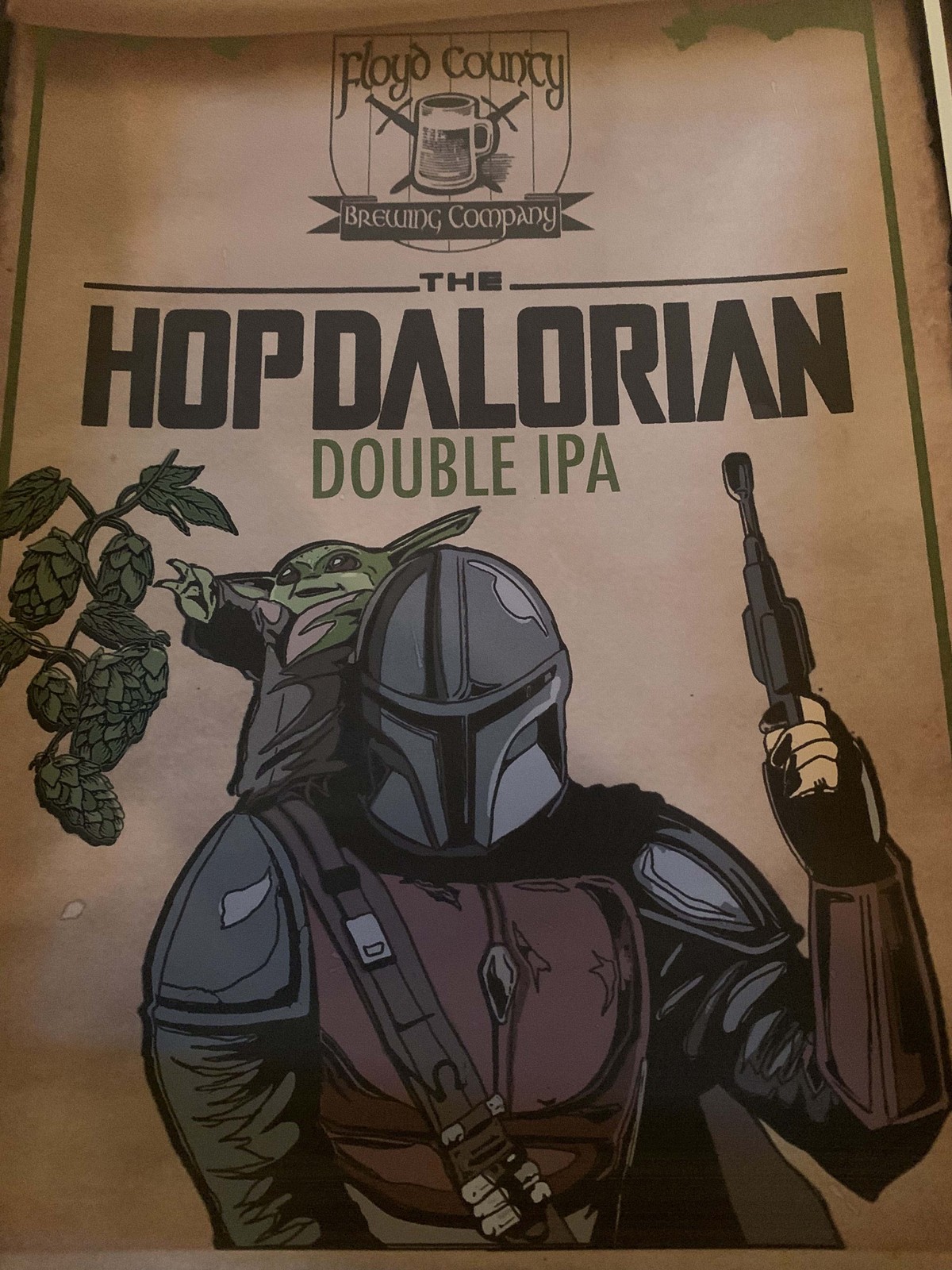 The Hopdalorian double IPA from Floyd County Brewing Co.  |  Photo by Whitney Martin.