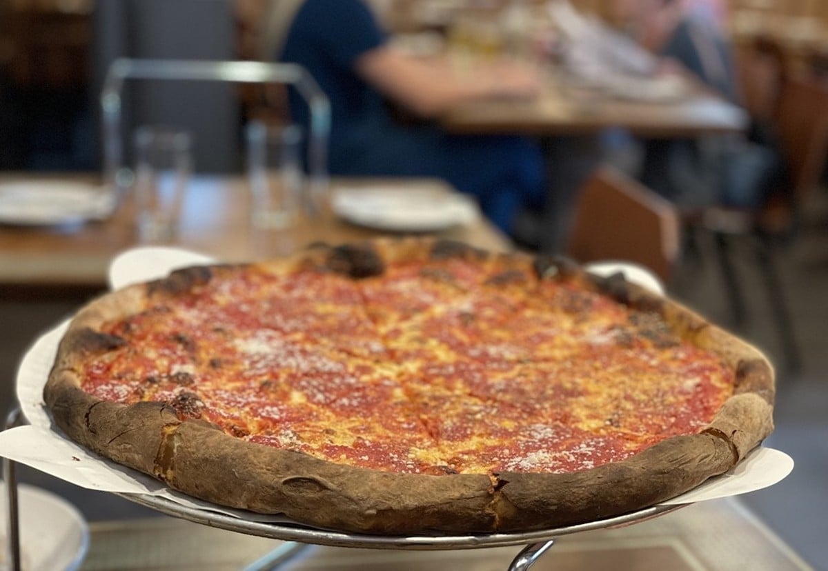 Wheated's NY-style pizza is now available in the Highlands.