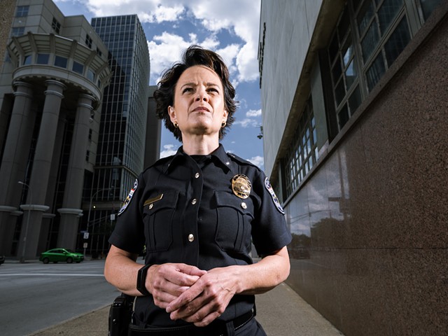LMPD Chief Erika Shields  |   Photos by Jon Cherry