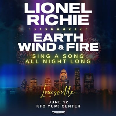 Win Tickets: 2 Tickets to see Lionel Richie and Earth, Wind & Fire