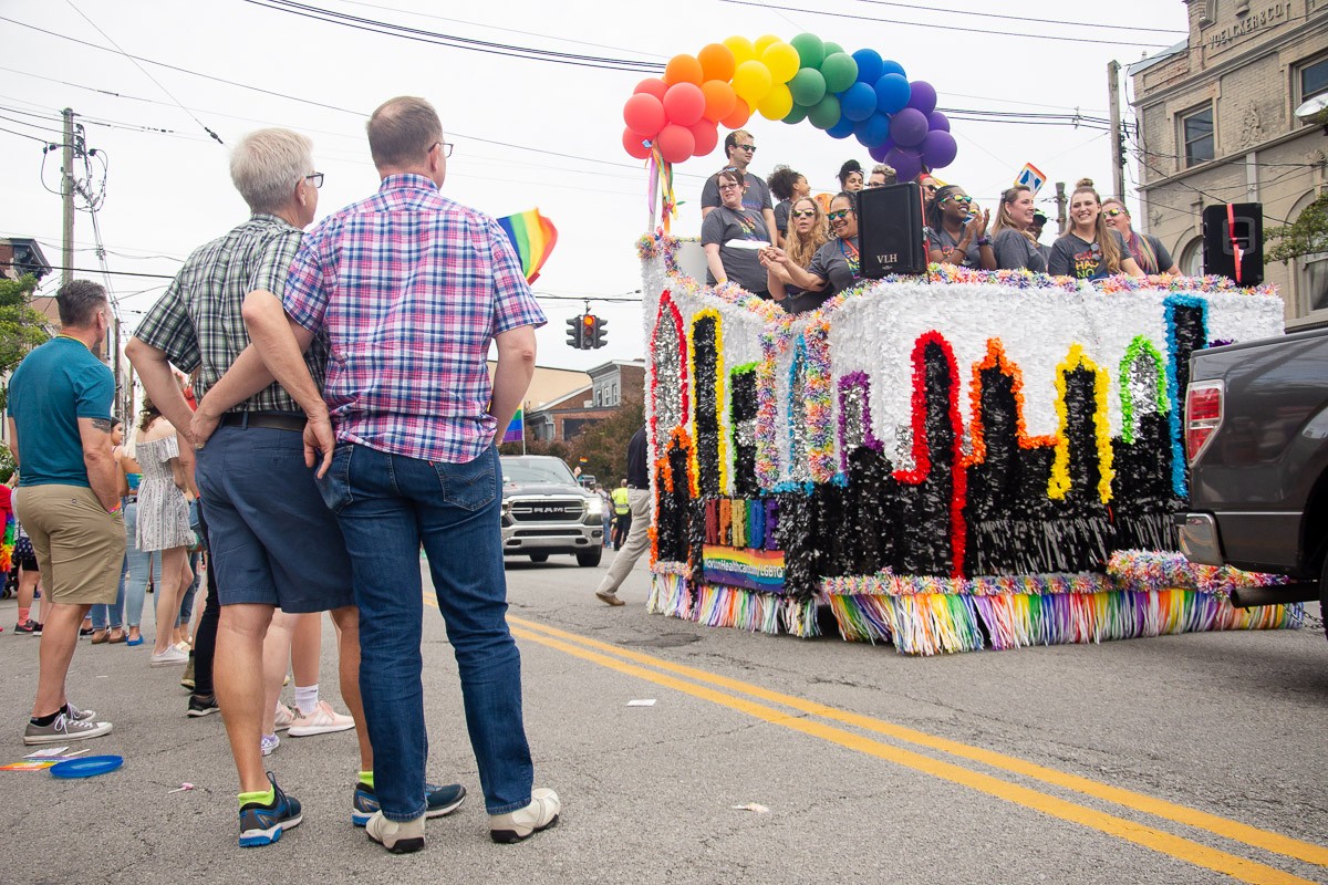 The Kentuckiana Pride Parade in 2019.  |  Photo by Nik Vechery.